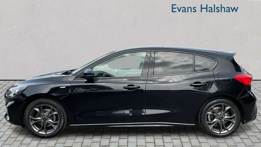 Ford Focus 1.0 Ecoboost 125 St-line 2019 BA68SZK Black #3