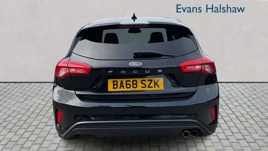 Ford Focus 1.0 Ecoboost 125 St-line 2019 BA68SZK Black #5