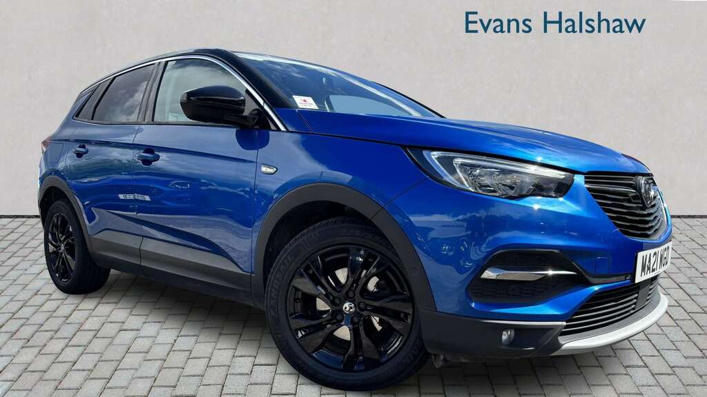 Vauxhall Grandland X 1.2 Turbo Sri Nav 2021 Blue