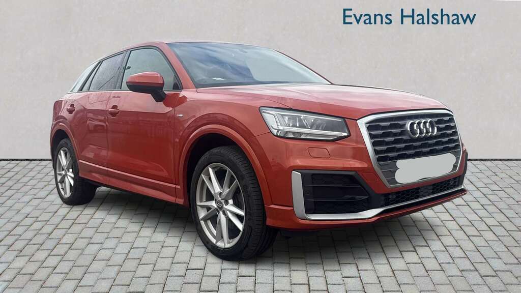 Audi Q2 1.4 Tfsi S Line 2017 Orange