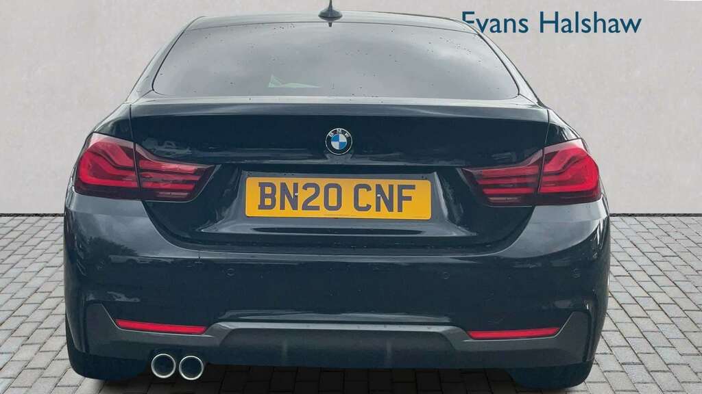 BMW 4 Series 420I M Sport Professional Media 2020 BN20CNF Black #4