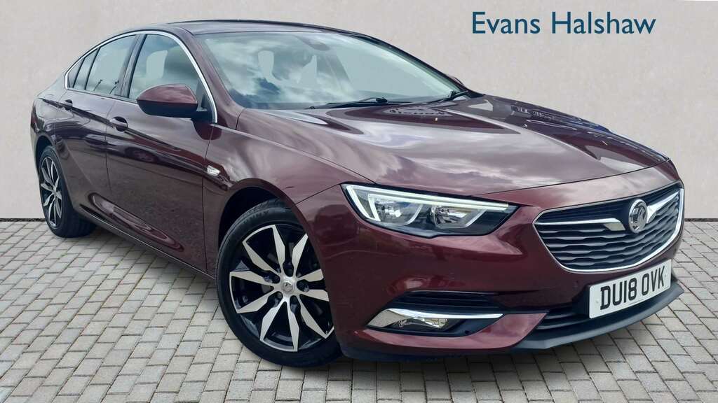 Vauxhall Insignia 2.0 Turbo D Tech Line Nav 2018 Red