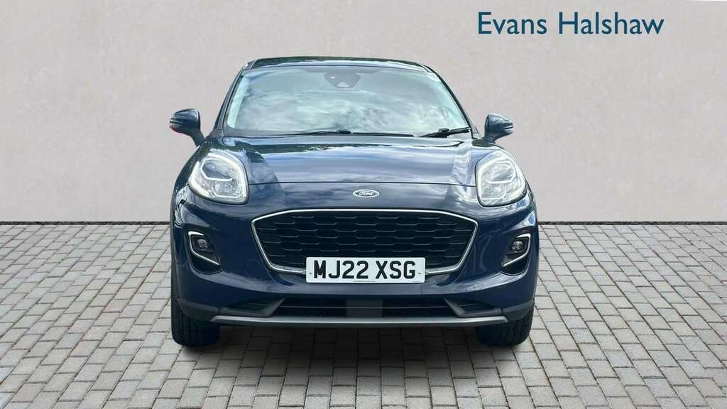 Ford Puma 1.0 Ecoboost Hybrid Mhev Titanium Dct 2022 MJ22XSG Blue #3