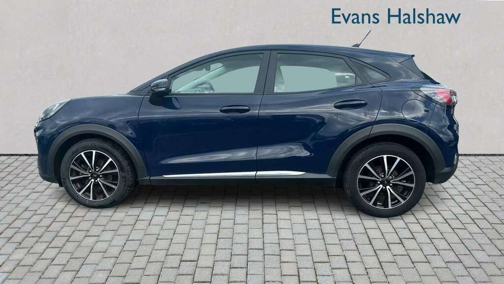 Ford Puma 1.0 Ecoboost Hybrid Mhev Titanium Dct 2022 MJ22XSG Blue #4