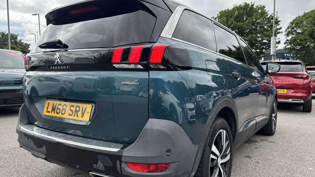 Peugeot 5008 1.5 Bluehdi Gt Line 2018 Green #6