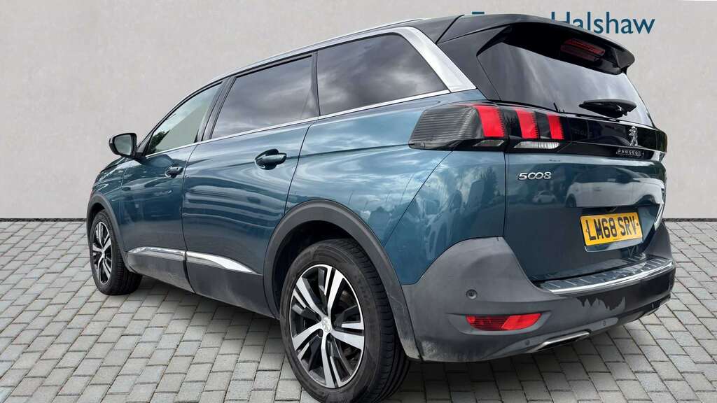 Peugeot 5008 1.5 Bluehdi Gt Line 2018 Green #4