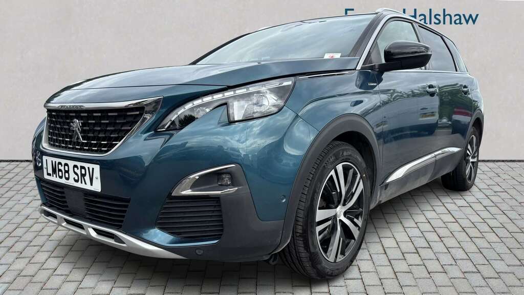 Peugeot 5008 1.5 Bluehdi Gt Line 2018 Green #2