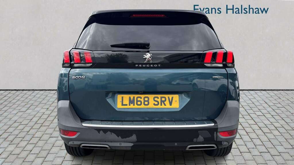 Peugeot 5008 1.5 Bluehdi Gt Line 2018 Green #5