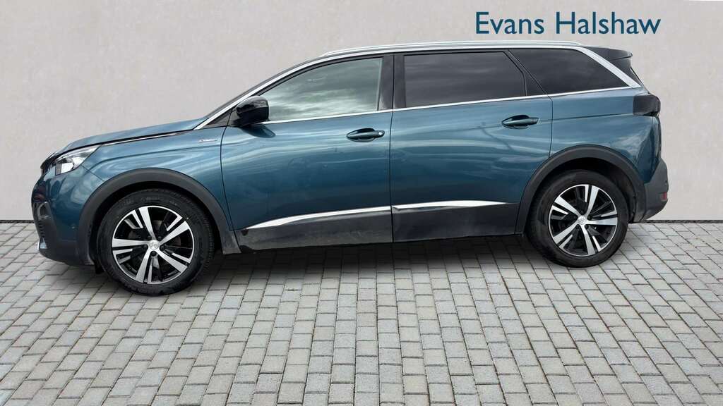 Peugeot 5008 1.5 Bluehdi Gt Line 2018 Green #3
