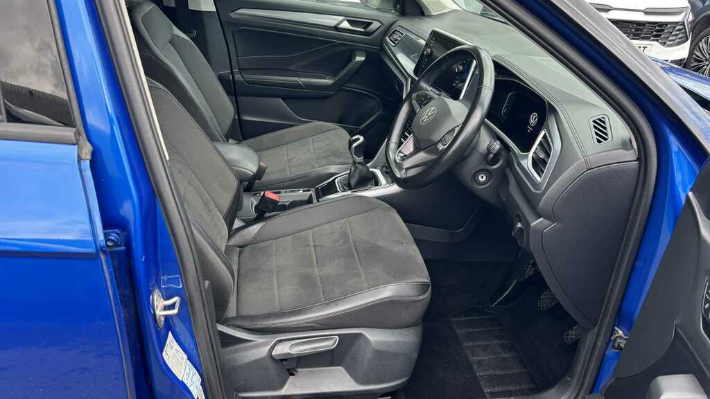 Volkswagen T-Roc 1.0 Tsi Style 2023 EK23BFL Blue #2