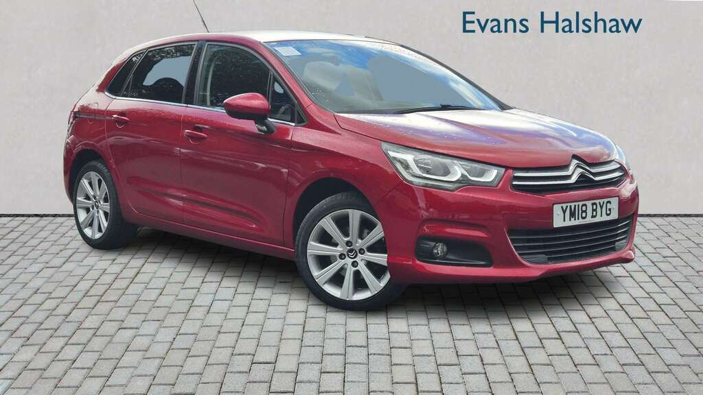 Citroen C4 1.6 Bluehdi 120 Platinum 2018 Red
