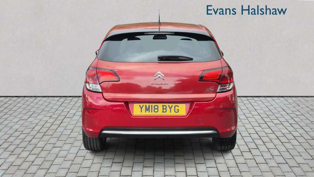 Citroen C4 1.6 Bluehdi 120 Platinum 2018 Red #4