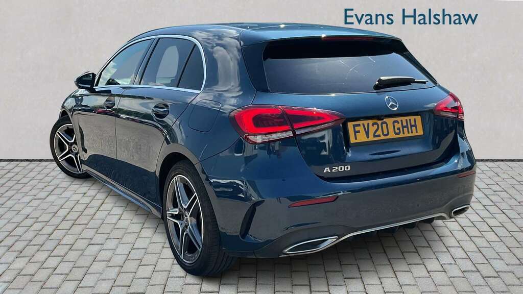 Mercedes-Benz A Class A200 Amg Line 2020 Blue