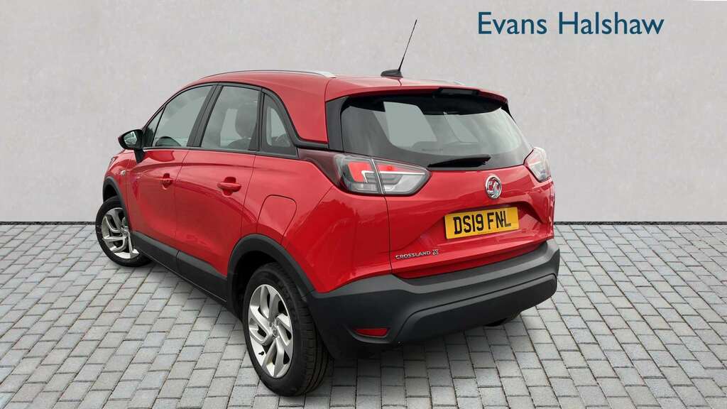 Vauxhall Crossland X 1.2 83 Se 2019 DS19FNL Red #2