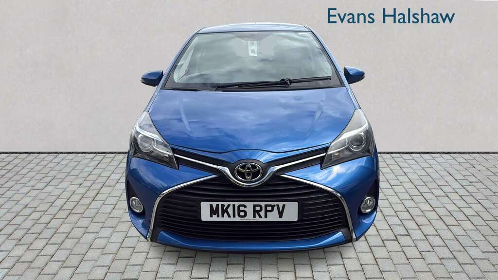 Toyota Yaris 1.0 Vvt-i Icon 2016 Blue #3