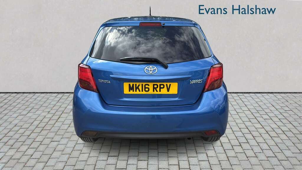 Toyota Yaris 1.0 Vvt-i Icon 2016 Blue #4
