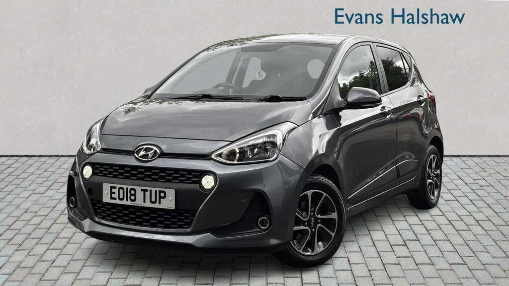 Hyundai I10 1.0 Premium 2018 EO18TUP Grey #3