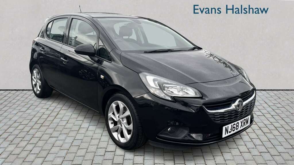 Vauxhall Corsa 1.4T 100 Energy Ac 2018 NJ68XRM Black