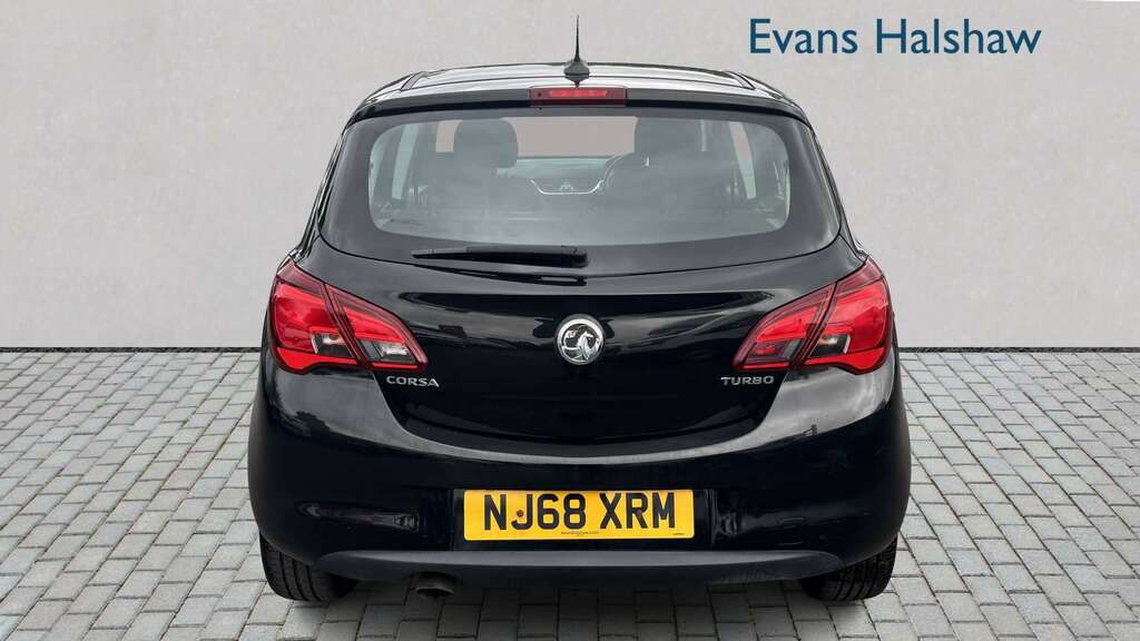 Vauxhall Corsa 1.4T 100 Energy Ac 2018 NJ68XRM Black #4