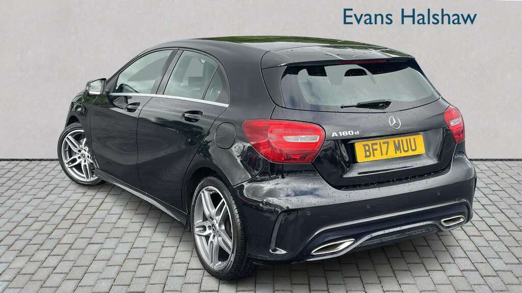 Mercedes-Benz A Class A180d Amg Line Executive 2017 Black