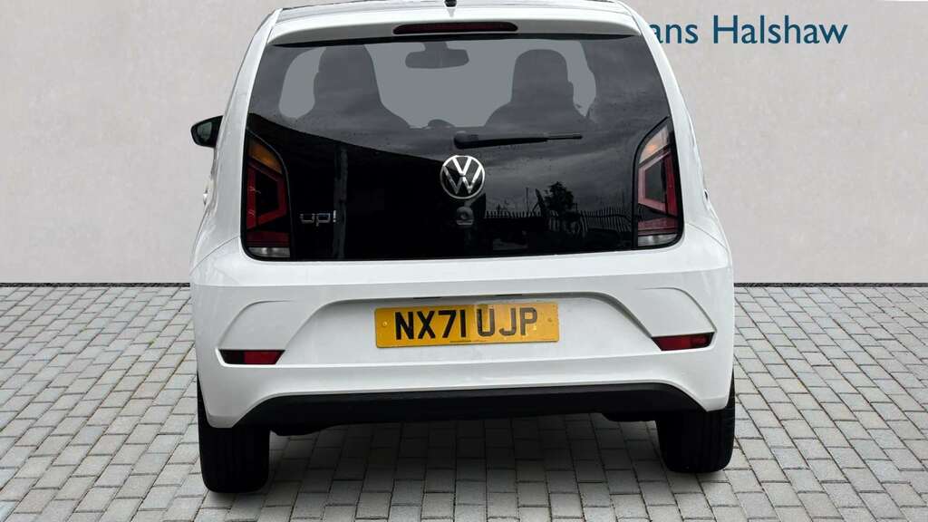 Volkswagen Up 1.0 65Ps Black Edition 2021 NX71UJP White #4