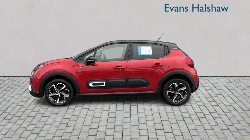 Citroen C3 1.2 Puretech 110 Saint James Eat6 2022 SL22NWG Red #3