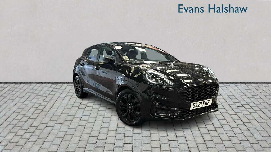 Ford Puma 1.0 Ecoboost Hybrid Mhev 155 St-line 2021 Black