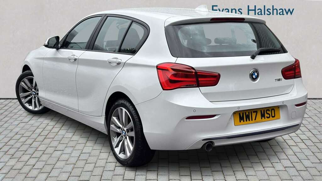 BMW 1 Series 118I 1.5 Sport Nav Step 2017 MW17MSO White #3