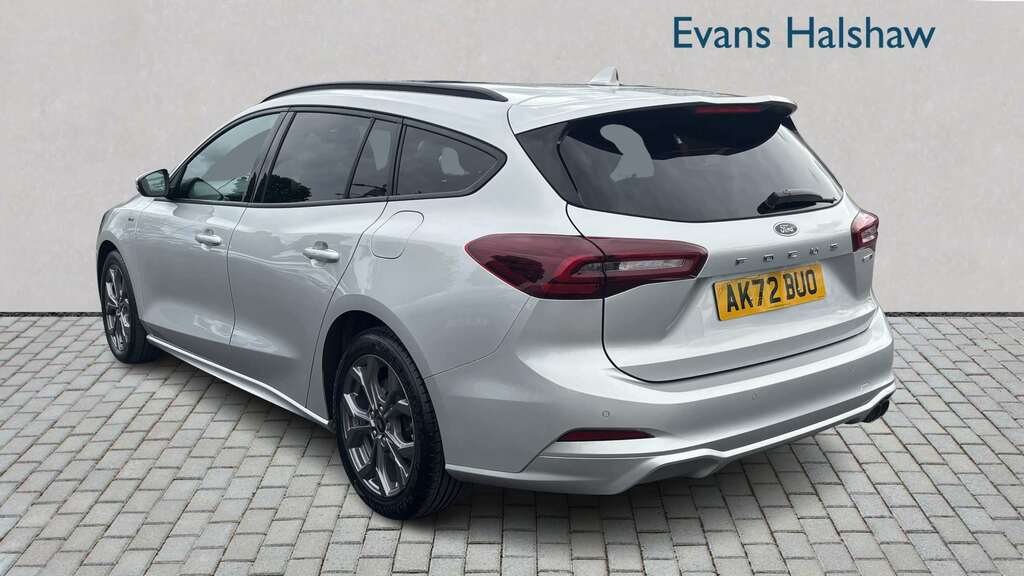 Ford Focus 1.0 Ecoboost Hybrid Mhev 155 St-line Edition 2 AK72BUO Silver #2