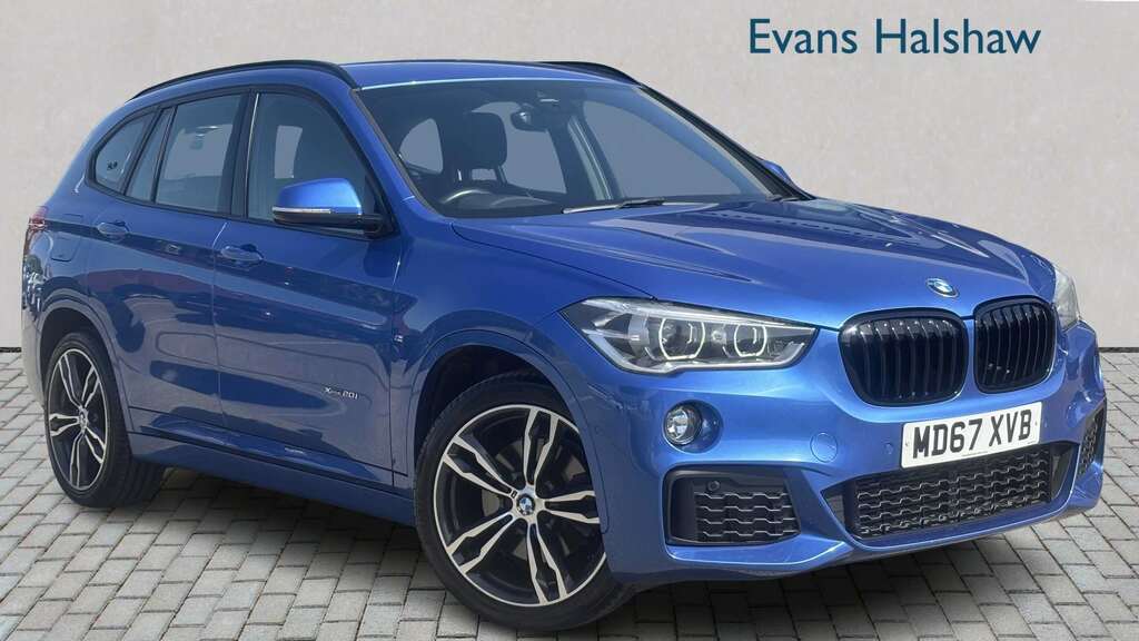 BMW X1 Xdrive 20I M Sport Step 2017 Blue