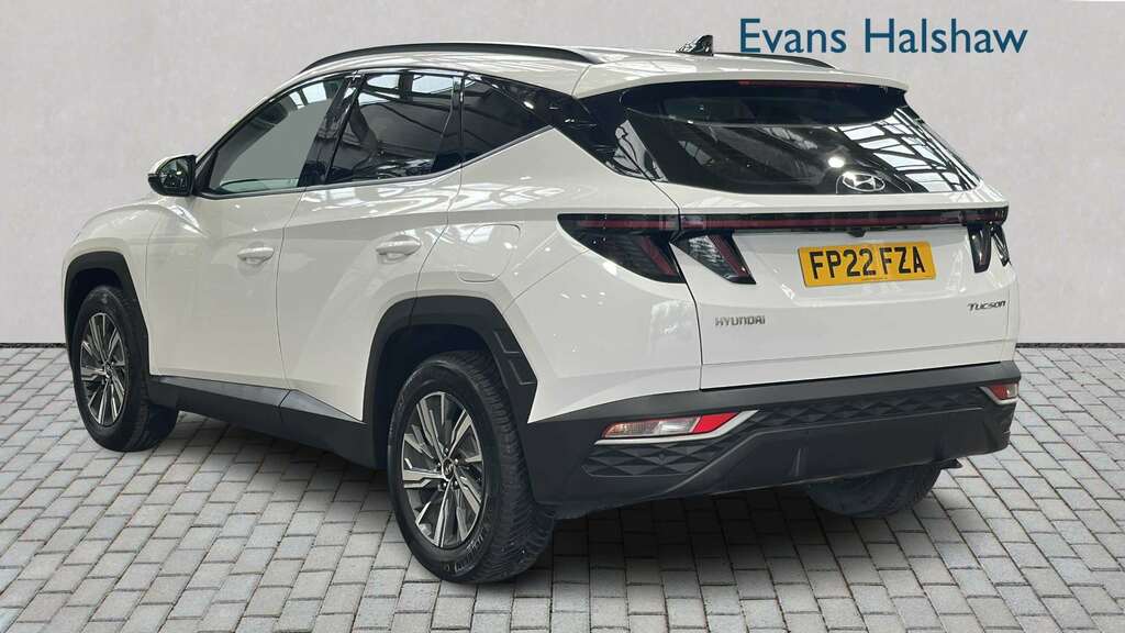 Hyundai Tucson 1.6 Tgdi Se Connect 2Wd 2022 FP22FZA White #2