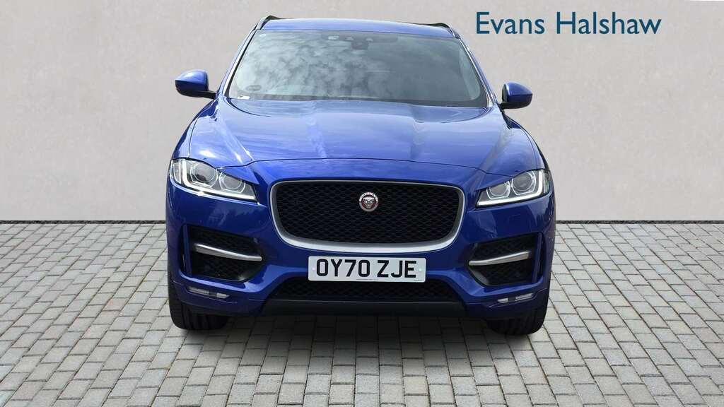 Jaguar F-Pace 2.0D 240 R-sport Awd 2020 OY70ZJE Blue #3