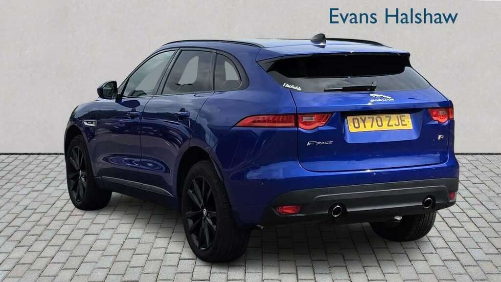 Jaguar F-Pace 2.0D 240 R-sport Awd 2020 OY70ZJE Blue #5