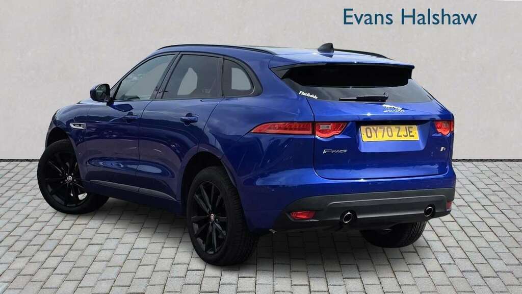 Jaguar F-Pace 2.0D 240 R-sport Awd 2020 OY70ZJE Blue #2