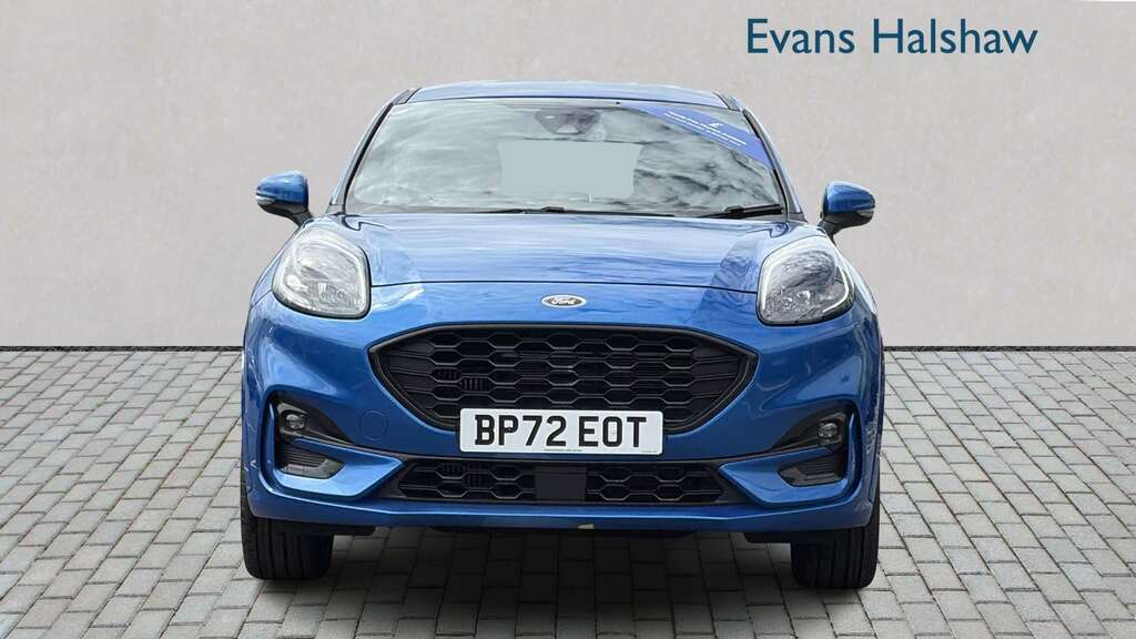 Ford Puma 1.0 Ecoboost Hybrid Mhev St-line Dct 2023 BP72EOT Blue #4