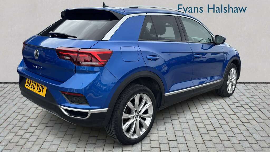 Volkswagen T-Roc 2.0 Tdi Sel Dsg 2020 DA20VDY Blue #4