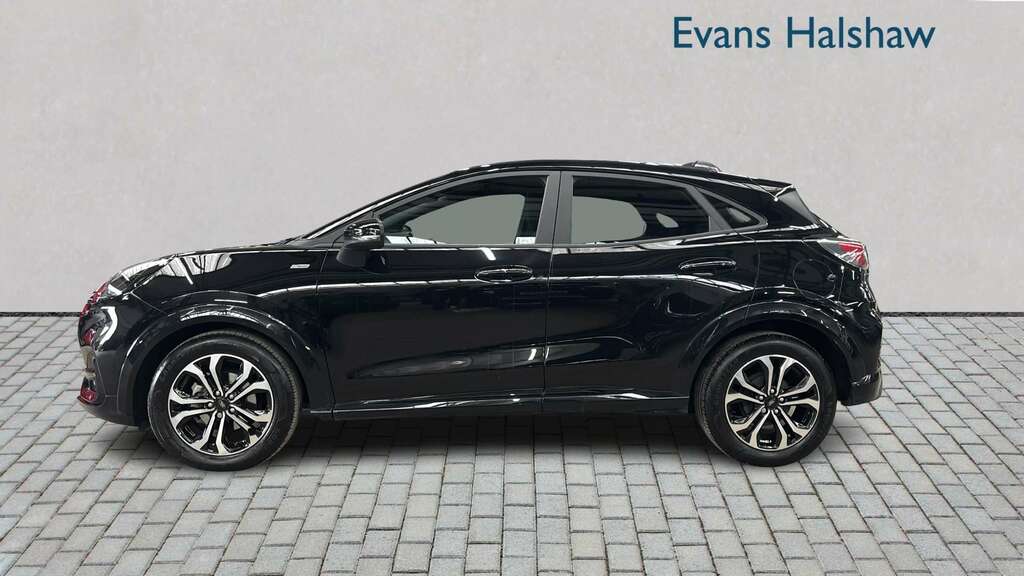 Ford Puma 1.0 Ecoboost Hybrid Mhev St-line Dct 2023 EF73MWO Black #3