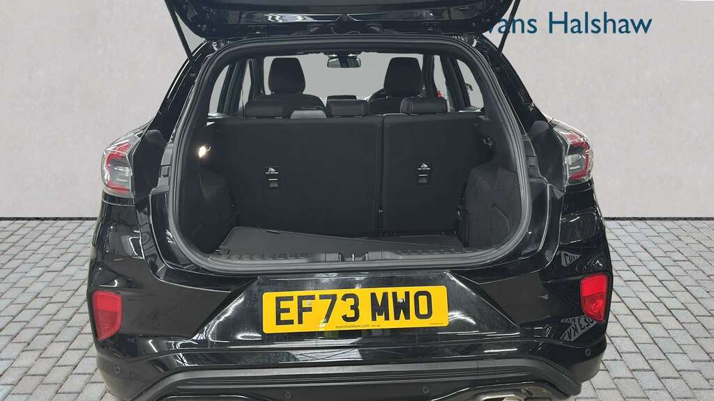 Ford Puma 1.0 Ecoboost Hybrid Mhev St-line Dct 2023 EF73MWO Black #6