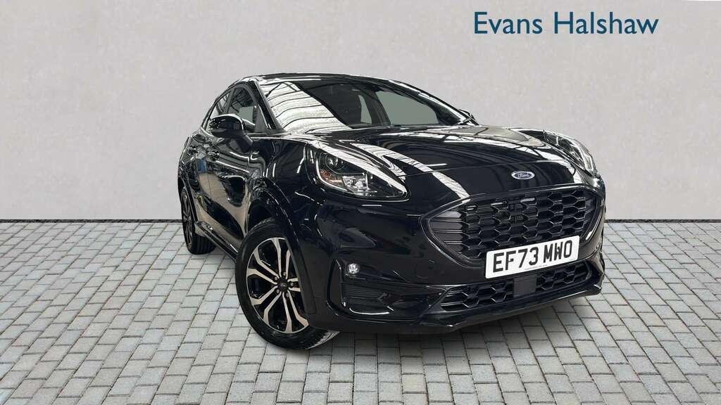 Ford Puma 1.0 Ecoboost Hybrid Mhev St-line Dct 2023 EF73MWO Black