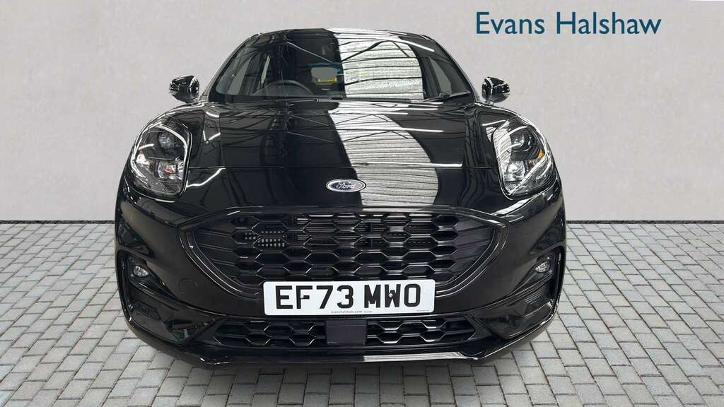 Ford Puma 1.0 Ecoboost Hybrid Mhev St-line Dct 2023 EF73MWO Black #4