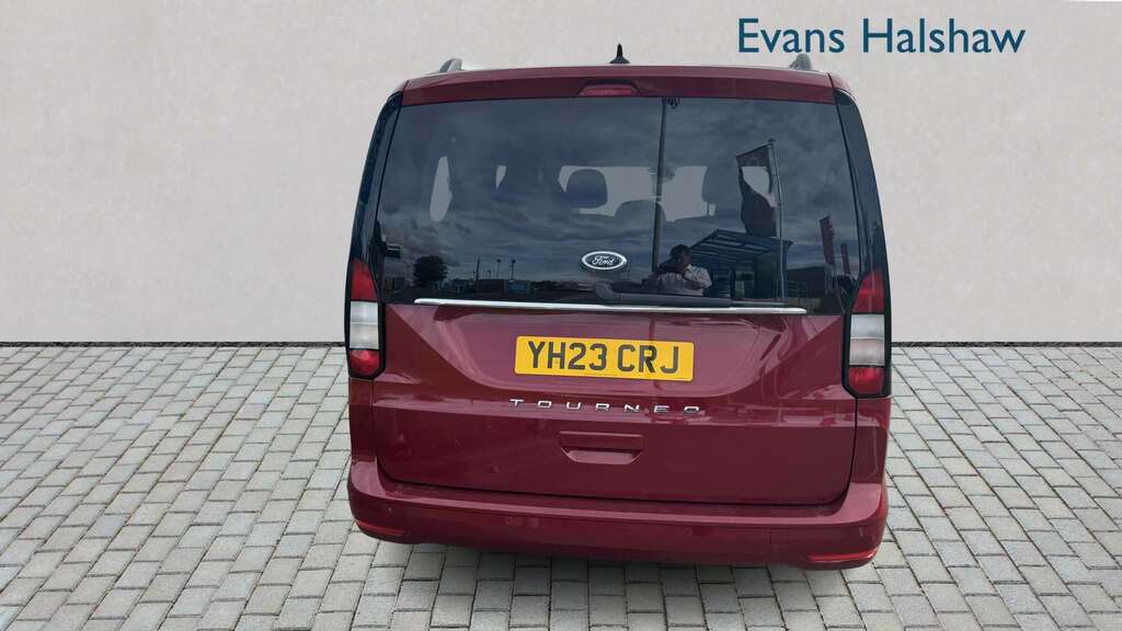 Ford Tourneo Connect 2.0 Ecoblue Titanium 7 Seat 2023 YH23CRJ Red #4