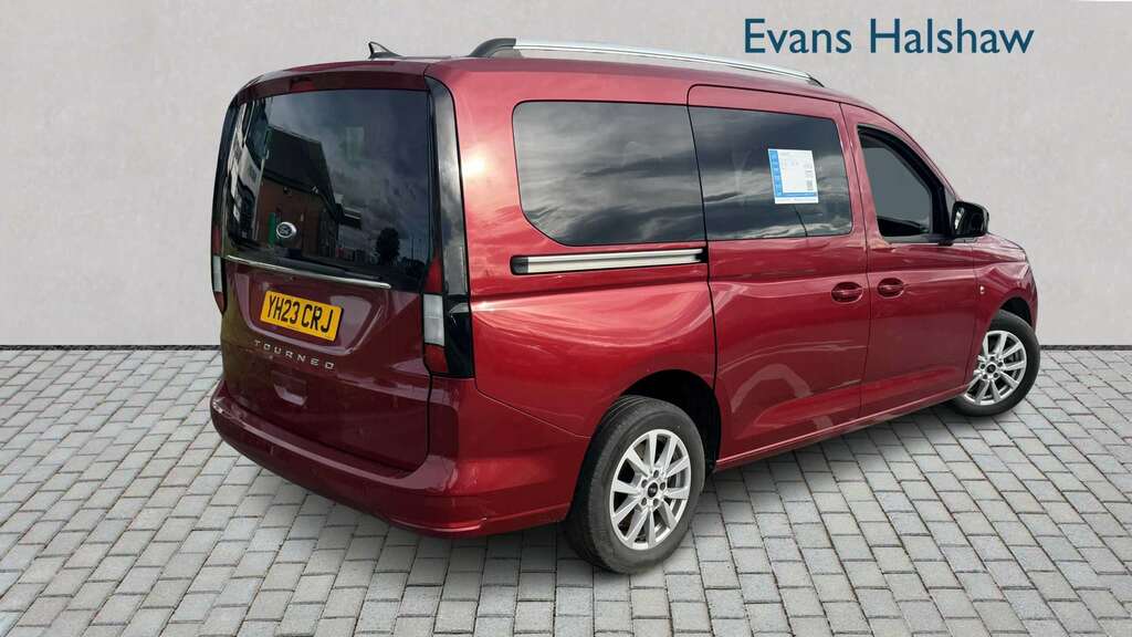 Ford Tourneo Connect 2.0 Ecoblue Titanium 7 Seat 2023 YH23CRJ Red #2