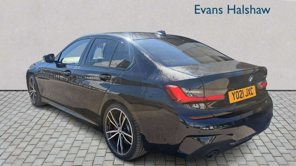 BMW 3 Series 330D Mht M Sport Step 2021 YO21JXC Black #2