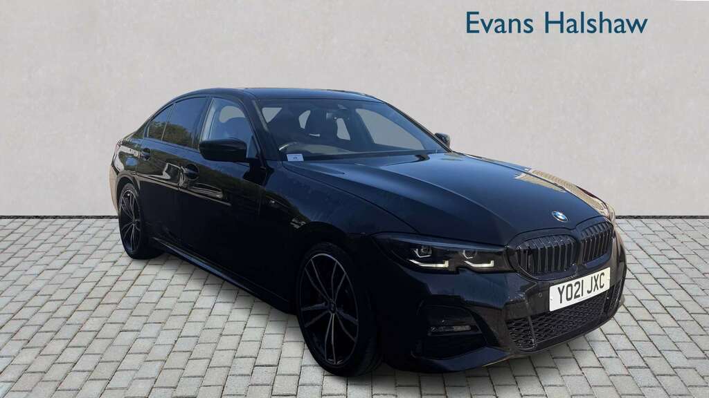 BMW 3 Series 330D Mht M Sport Step 2021 YO21JXC Black #6