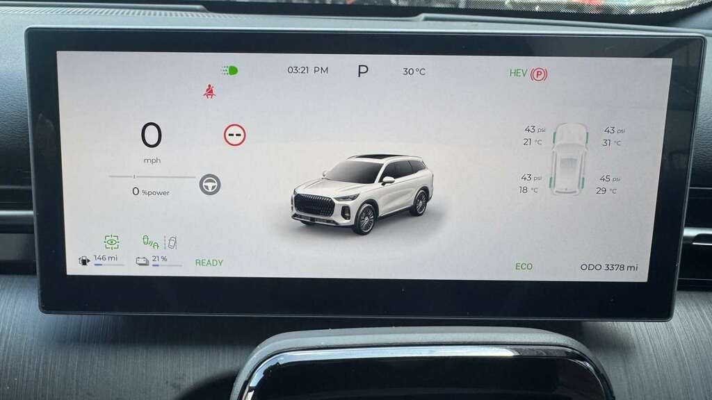 Chery Tiggo 9 1.5T Phev Summit Dht Awd 2026 White #6