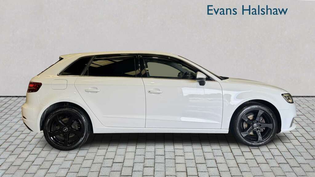 Audi A3 1.0 Tfsi Sport Tech Pack 2018 YD18ETZ White #2