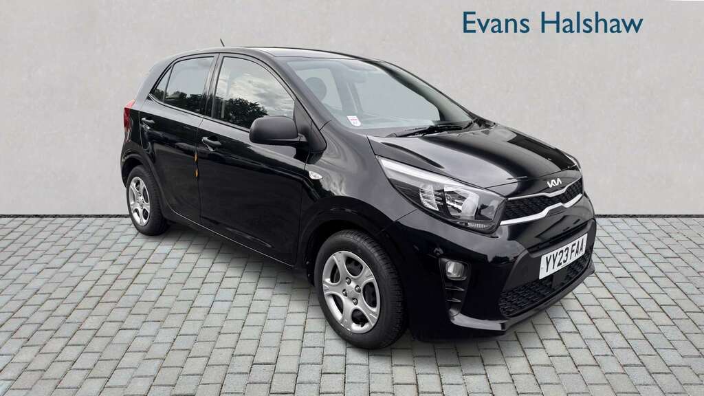 Kia Picanto 1.0 1 4 Seats 2023 YY23FAA Black #2
