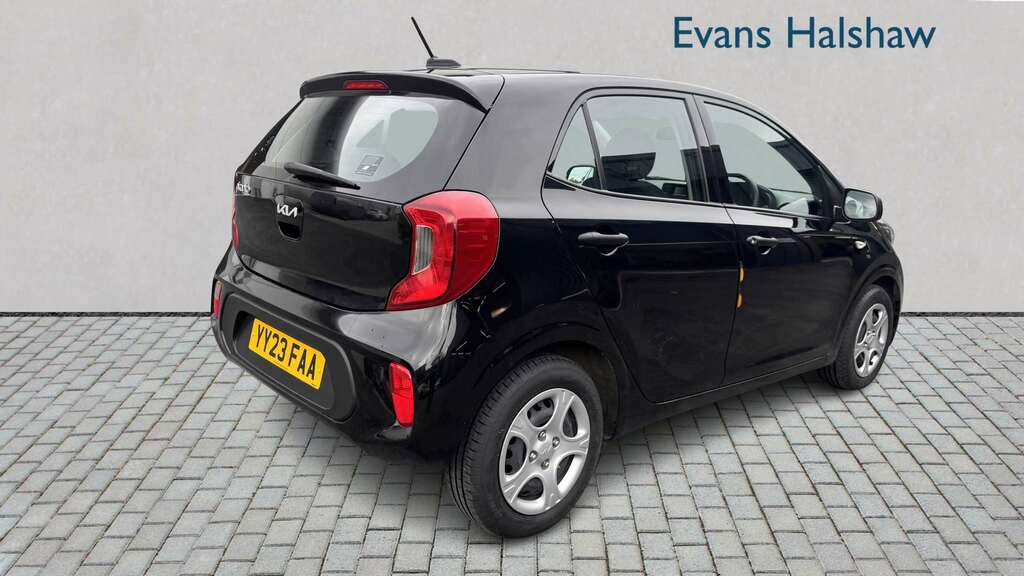 Kia Picanto 1.0 1 4 Seats 2023 YY23FAA Black #4