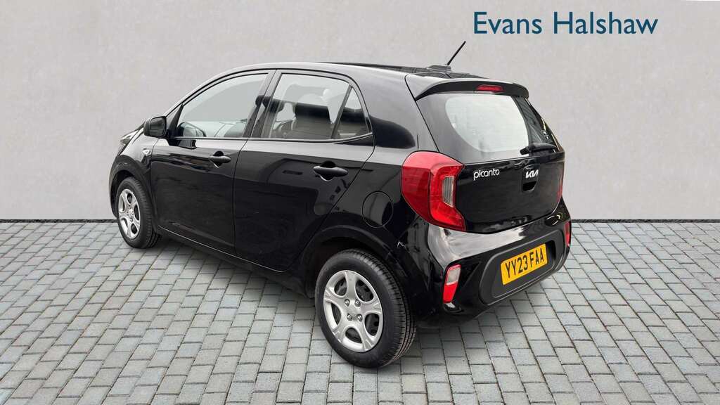 Kia Picanto 1.0 1 4 Seats 2023 YY23FAA Black #6