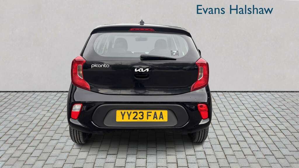 Kia Picanto 1.0 1 4 Seats 2023 YY23FAA Black #5